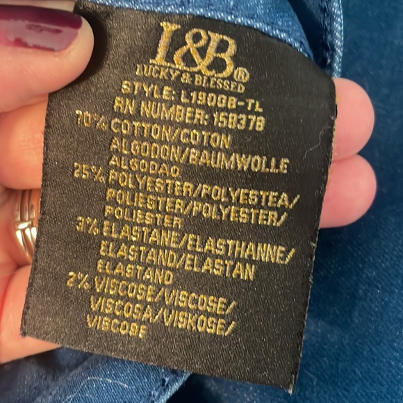 Lucky & Blessed Sexy High Rise Flare Pants - Picture 5 of 5